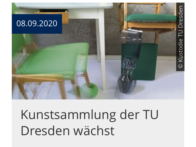 Ankauf der Kustodie der TU Dresden