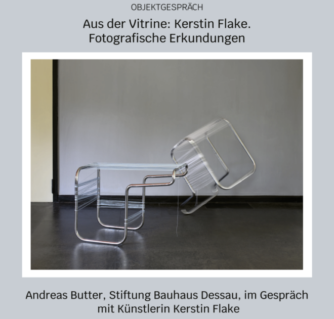 Aus der Vitrine – Gespräch mit Andreas Butter, Stiftung Bauhaus Dessau