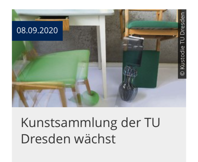 Ankauf der Kustodie der TU Dresden